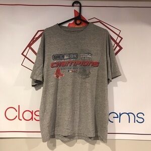 Vintage 2004 Adult MLB Boston Red Sox World Series Champions T-shirt